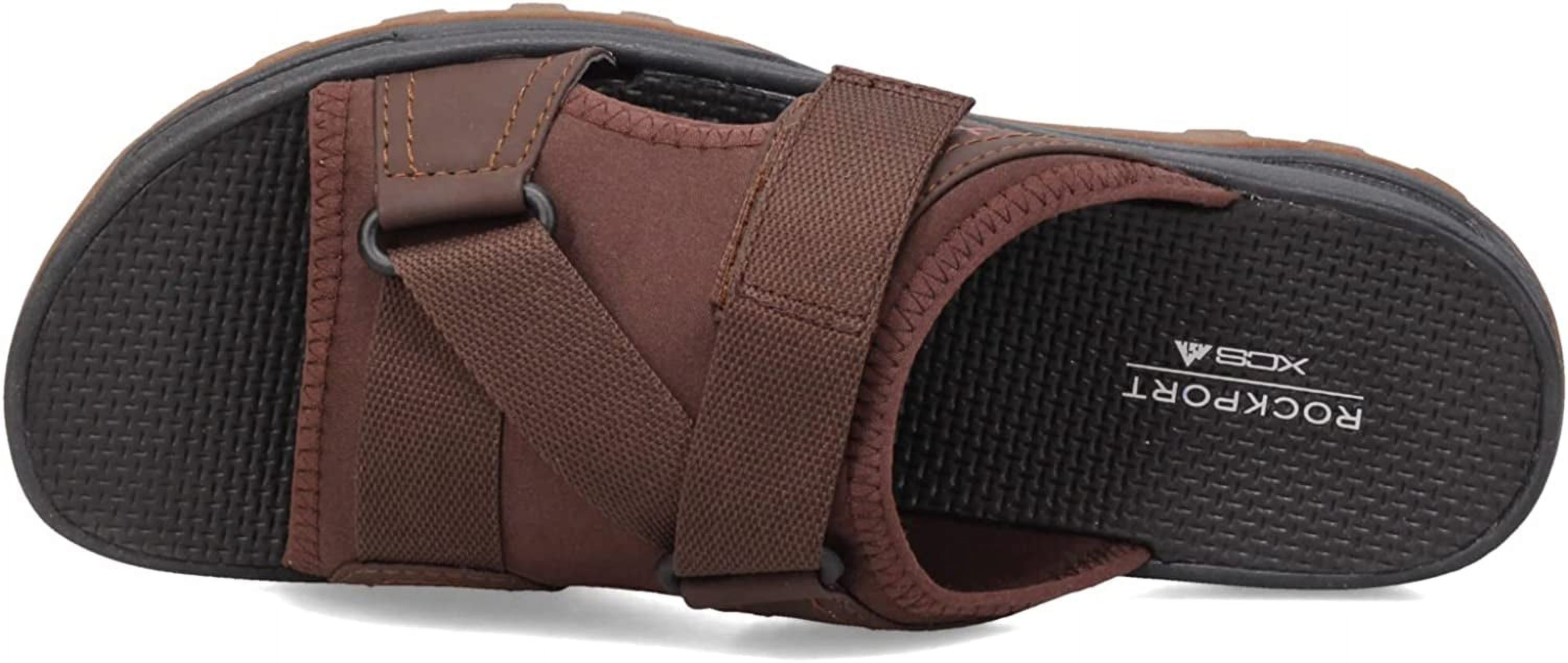 Rockport Trail Technique Men’s Black Hook & Loop Slide Sandals Size 7.5 NEW Rockport Trail Technique Hook and Loop Slide Men main image 2