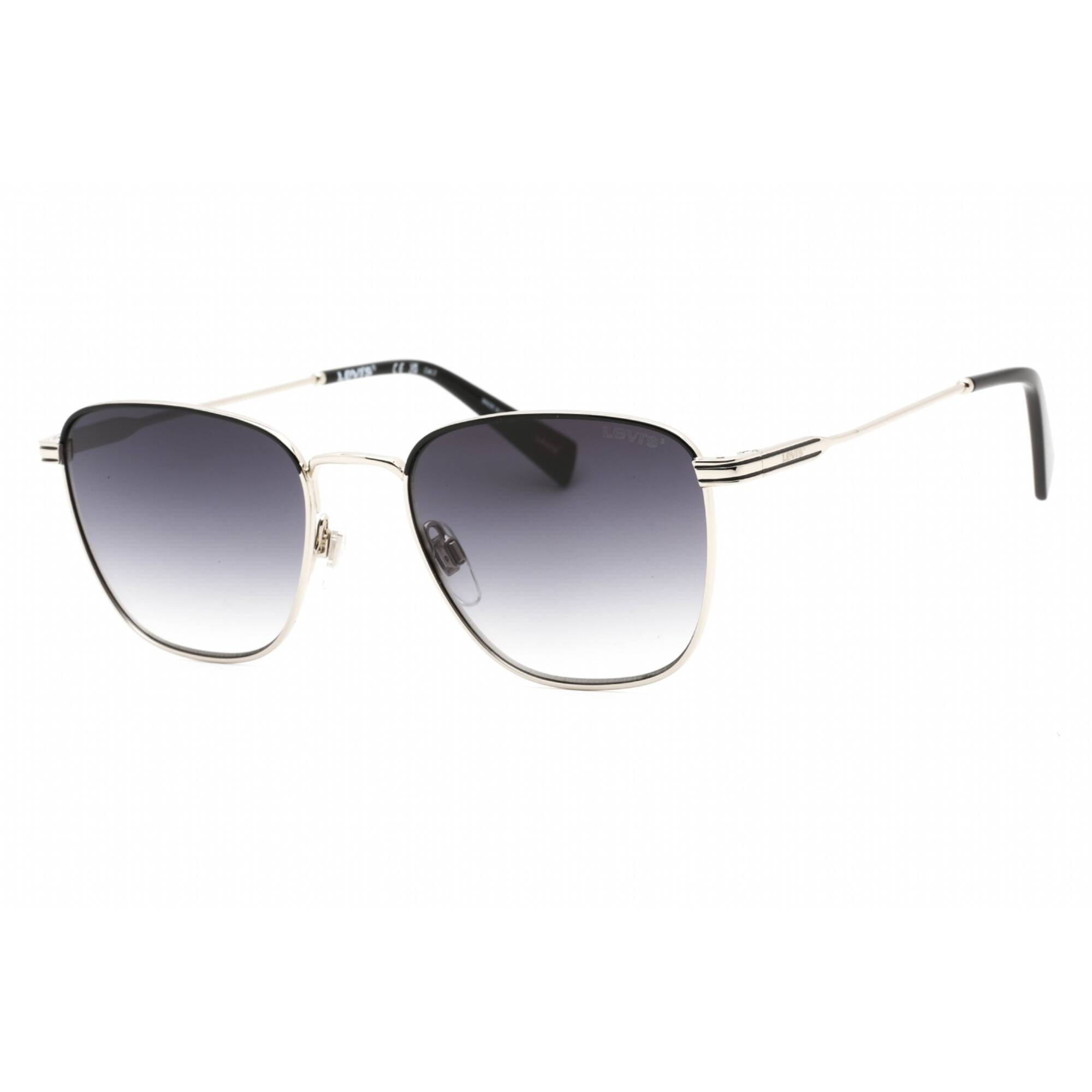 Levi s LV 1016 S 0010 9O Unisex Palladium Square Frame Sunglasses Walmart