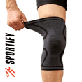 thumbnail image 3 of Rodilleras Deportivas Ortópedicas SPORTIFY 2 Par Naranja Chica, 3 of 3