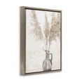 thumbnail image 3 of Stupell Industries Bohemian Organic Pampas Vase Brown Floating Frame Canvas Art, 25 x 31, by Kim Allen, 3 of 8