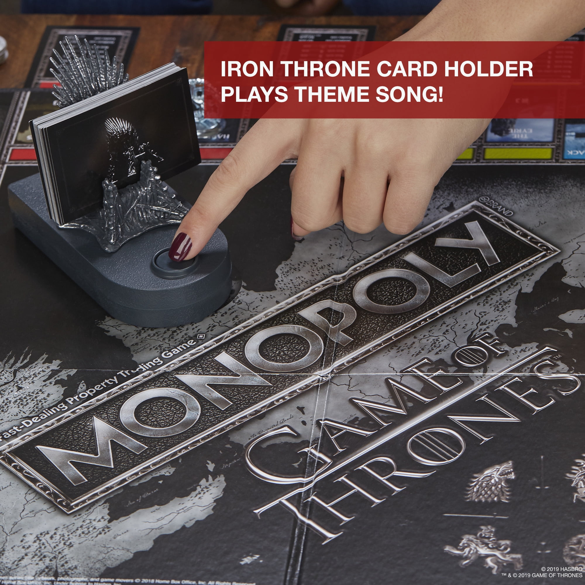 Monopoly Game of Thrones Board Game for Adults Based on the Hit Series