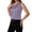 Purple, variant on Stichou Women's Summer Spring Silk Satin Shirt Sleeveless Blouse Boat Neck Basic Casual Tank Top Shell Top Black XL