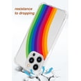 thumbnail image 4 of Colorful Runway Clear Case for iPhone 14 Pro Max,Aesthetic Art Design Case for Men Women,Unique Soft Transparent TPU Bumper Case Cover, 4 of 5