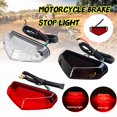 thumbnail image 3 of XINYUAN 12V Motorcycle 12 LEDs Tail Light Bike Mini Rear Running Brake Stop Bright G6B1, 3 of 8