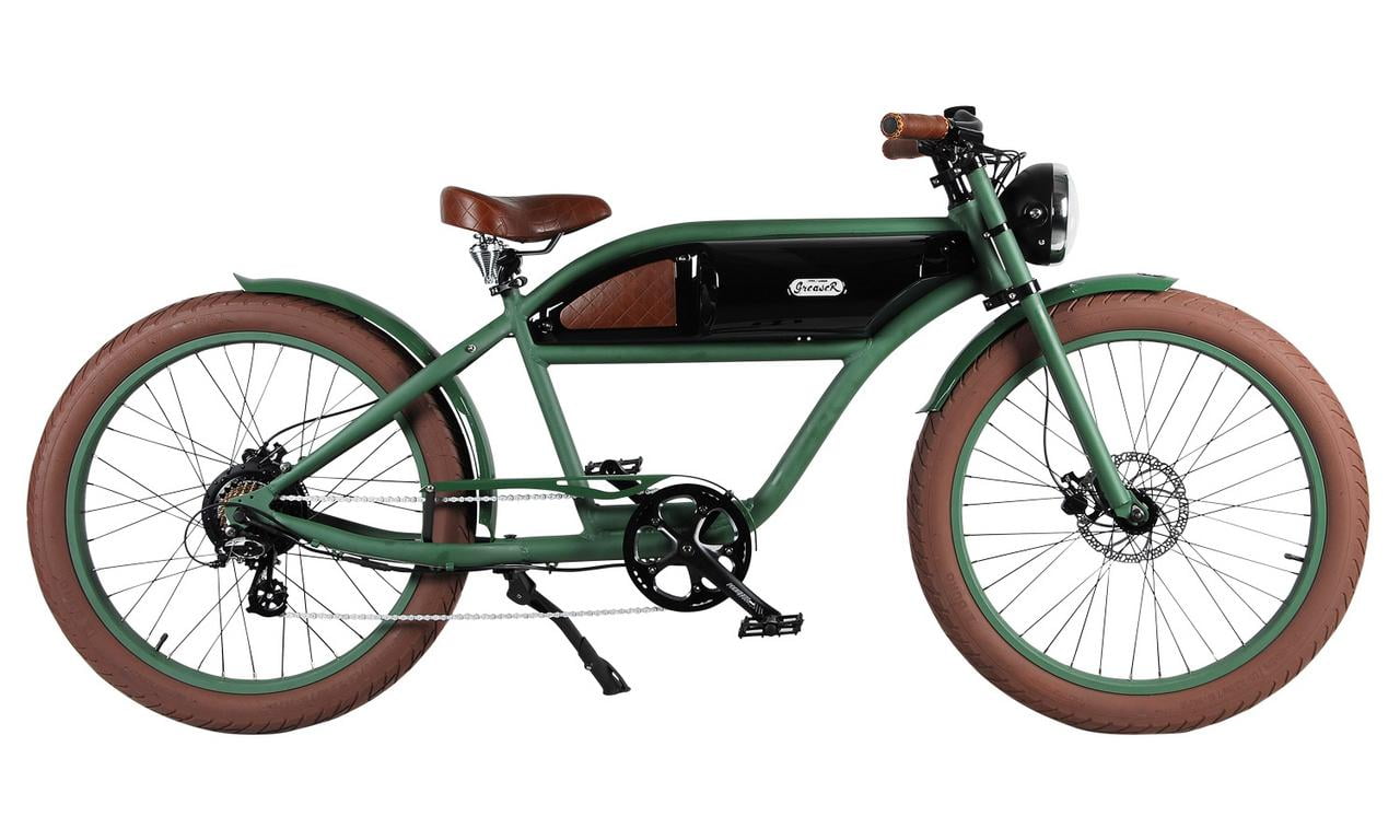 green electric bike