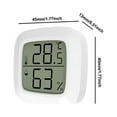 thumbnail image 5 of Yokua Temperature Humidity Detector Magnetic Adsorption Mini Thermometer Hygrometer, 5 of 13