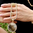 thumbnail image 6 of PersonalisedCustom Picture Necklace Personalized Photo Necklace For Men Circle Memorial Picture Pendant 18K Gold Plated Customized Engraved Photo Rip Chain Medallion, 6 of 14