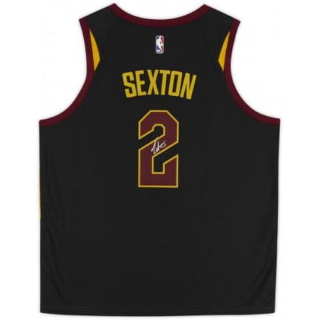 Framed Collin Sexton Autographed Cleveland Cavaliers Autographed 2021 Black Statement Swingman Jersey - Fanatics Authentic Certified