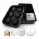 thumbnail image 4 of Food Grade Silicone Ice Cube Tray 6 Grids Round Ice Ball Cube Mold Small Ice Maker for Whiskey, Reusable, 4 of 5