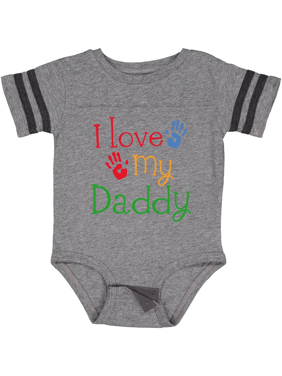 Inktastic I Love My Daddy Gift Baby Boy Or Baby Girl Bodysuit Walmart Com