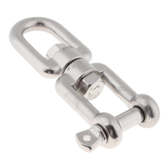 Mandíbula Giratoria De Acero Inoxidable Para Ancla De Bote Giratorio Conector De Mordaza 20 Mm Macarena Mástil giratorio de anclaje de barco