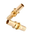 thumbnail image 1 of Kenally Conector de tubería de púas de latón, fácil de instalar, a prueba de fugas, 2 piezas, para aplicaciones amplias, conector de latón Herramientas eléctricas Como se muestra-8MM, 1 of 6