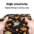 thumbnail image 7 of HELLHERO Pumpkin Maple Leaf Rollator Walker Seat Back Covers Rollator Walker Seat Covers for Seniors Adult Easy Install Easy Installation for Senior, 7 of 7