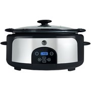 General Electric 6 Quart Digital Slow Cooker Walmart Com Walmart Com