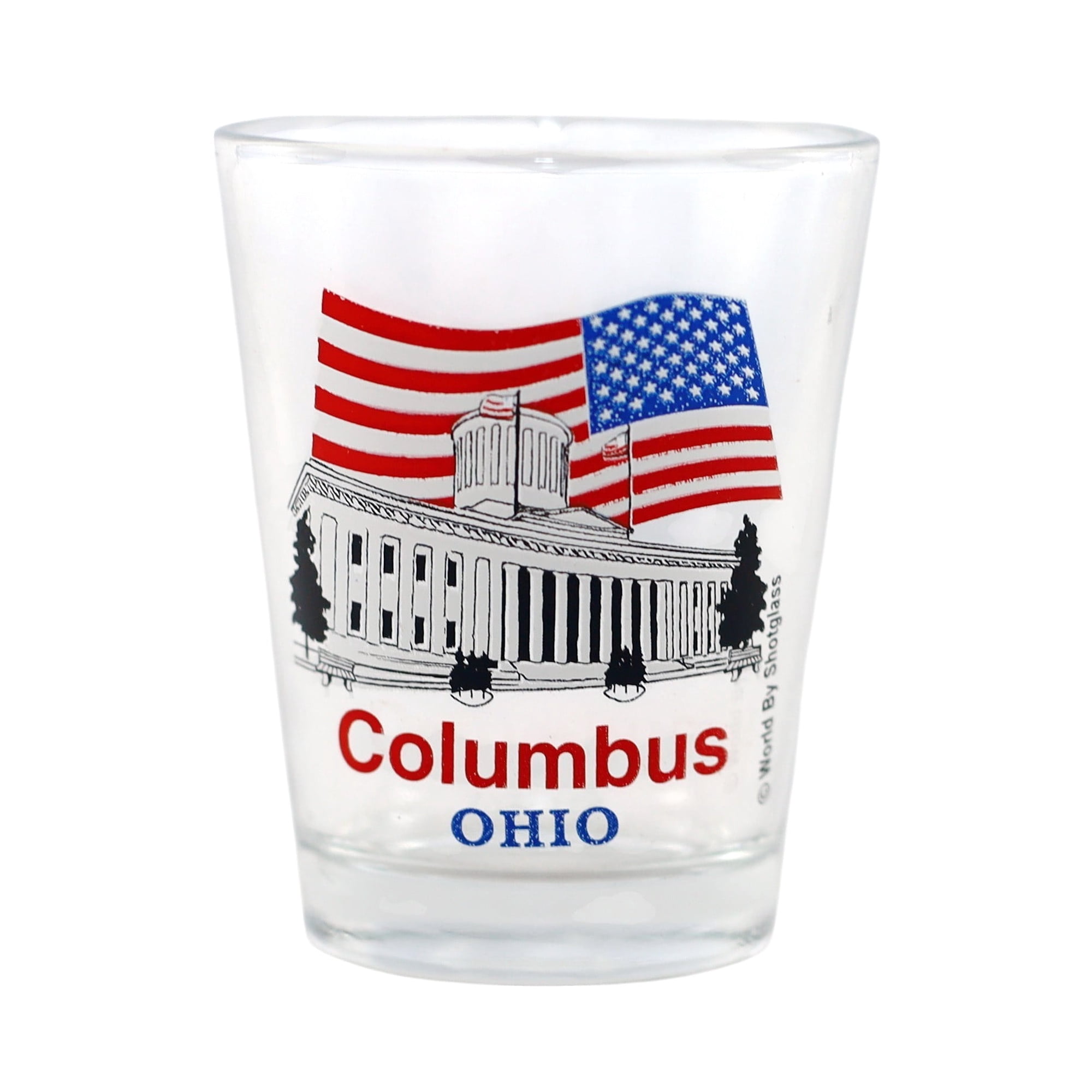 Columbus Ohio Commemorative Shot Glass