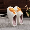 thumbnail image 4 of BERANMEY Cute Animal Slippers for Women Men Cartoon Womens Slippers Fuzzy Fall Winter Warm Cozy Couple House Slippers Shoes, 4 of 7