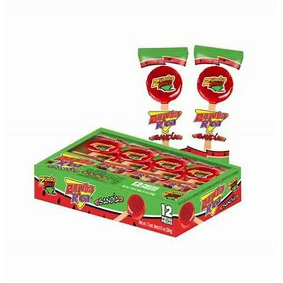 Zumba Rica Sanda/Watermelon flavored Chili Powder Lollipop 12pcs