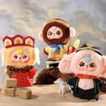 thumbnail image 4 of Baby Three Series Plush Toy Blind Box,The Havoc in Heaven Series Doll Model Mystery Surprise Box Perfect Gift for Kids 3+,Random 8PCS, 4 of 5