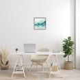 thumbnail image 3 of Stupell Industries Modern Dotted Terrain Abstract Painting Gray Framed Art Print Wall Art, 17 x 17, 3 of 9
