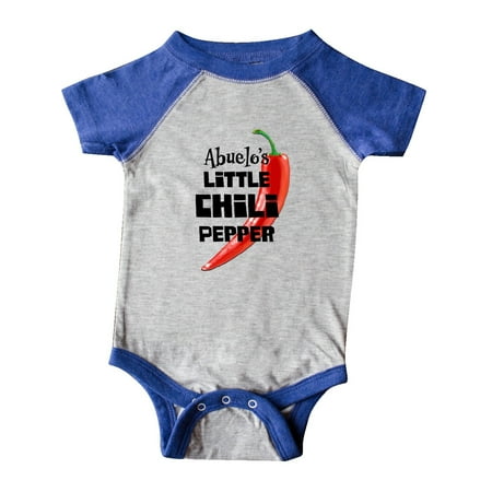 

Inktastic Abuelo s Little Chili Pepper Gift Baby Boy or Baby Girl Bodysuit