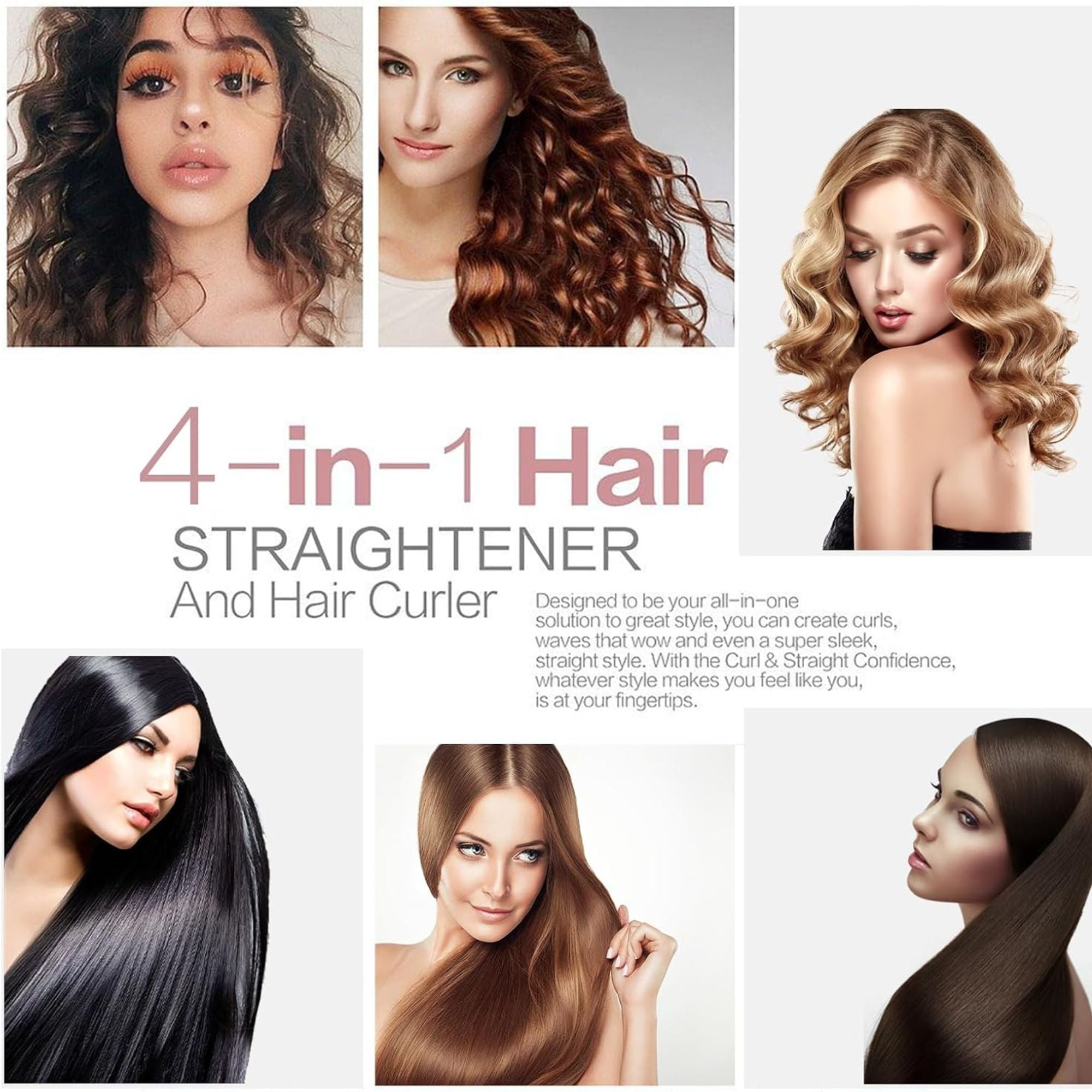 CHBEJYT L7N5 Hair Dryer Brush Blow Dryer Negative Ionic for Straightening