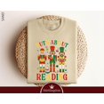 thumbnail image 1 of Nuts About Reading , Book Lover Bookworm Sweater, Library Sweatshirt All Size S-3Xl, 1 of 4
