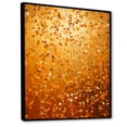 thumbnail image 2 of Designart "Golden Dot Radiance III" Abstract Framed Wall Art - Modern Yellow Abstract Collages Hallway Framed Wall Art Decor, 2 of 6