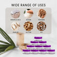 thumbnail image 5 of 5g/5ml High Quality Acrylic Leak Proof Clear Container Jars with Purple Lids (100 Jars), 5 of 9