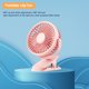 thumbnail image 2 of Ventilador de clip USB portátil, personal de refrigeración para oficina, hogar, viajes, verano Tmvgtek excursión de campamento, 2 of 6