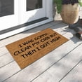 thumbnail image 5 of Gkeoshab Tapis Amusant pour Écrire, Tapis de Vacances, Tapis de Bienvenue en Polyester pour Maison et Jardin, 5 of 5