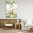 thumbnail image 2 of Stupell Industries White Tailed Deer Portrait Canvas Wall Art design by Leah Straatsma, 45 x 30, 2 of 7