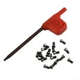 thumbnail image 5 of Arkzeo 20pcs Insert Torx Screw For Carbide Inserts Lathe Tool & Screwdriver M2 to M5 M3.5*12, 5 of 5