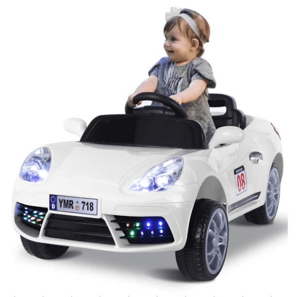 Ride On Car with Remote Control and Bluetooth 12V Baby Electric Battry ...