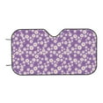 thumbnail image 7 of Fotbe Daisies Flowers Car Windshield Sunshade | Sun Visor Protector Front Window Shade, Keeps Out UV Rays, Keeps Your Vehicle Cool-Small, 7 of 7