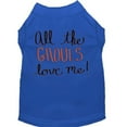thumbnail image 1 of All The Ghouls Screen Print Dog Shirt Blue Sm (10), 1 of 1