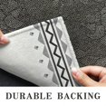 thumbnail image 6 of Bohemian Retro Floral Non-Slip Entryway Door Mat,Boho Indoor Decor Durable Low Plush Door Mat,Washable Welcome Rug for Patio Hallway Home Decor 17x30 Inches, 6 of 7