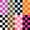 Black Blue Orange, variant on Manfei Geometric Check Shower Curtain 72Wx72L,Classic Plaid Bathroom Curtain,Navy