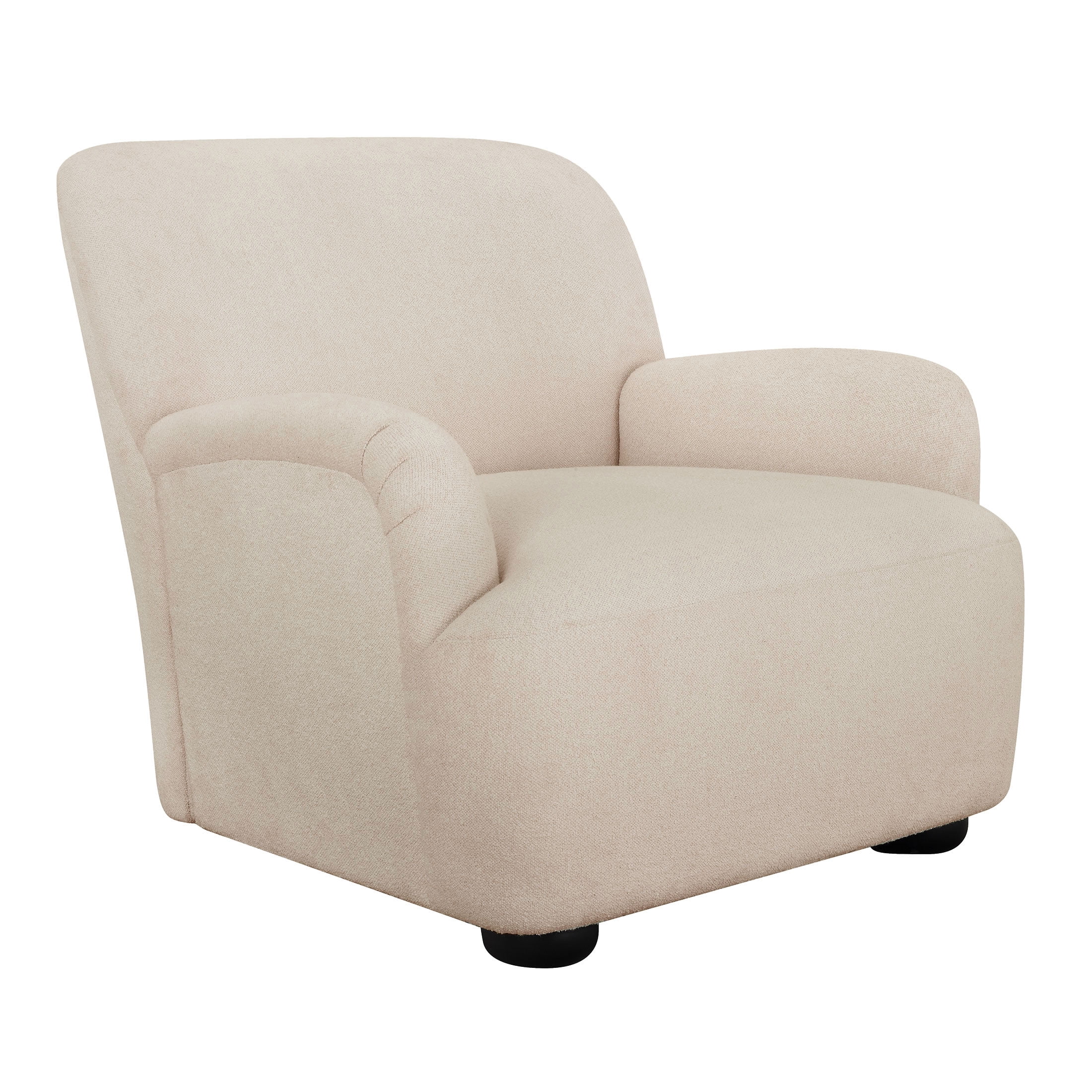 Better Homes & Gardens Waylen Accent Chair, Cream Boucle