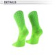 thumbnail image 4 of Calcetines de ciclismo Unique Bargains, antideslizantes, absorbentes de sudor, anti-fricción, exteriores, verdes, tamaño M, neutros, 1 par con puntos reflectantes., 4 of 6