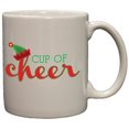 thumbnail image 2 of Cup of Cheer - Happy Holidays Festive 11oz Double Sided Coffee Mug, 2 of 2