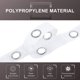 thumbnail image 3 of 10m Curtain Tape For Perforated Curtains Decoration White, 3 of 5