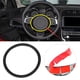 thumbnail image 4 of Funda para volante, estilo fibra de carbono, accesorios para volante, calcomanía para volante, diseño de clase mundial, 4 of 9