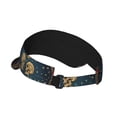 thumbnail image 2 of Balery Romantic Skeletons Under Moon Gorra deportiva con visera ajustable para mujer y hombre (talla única), 2 of 7