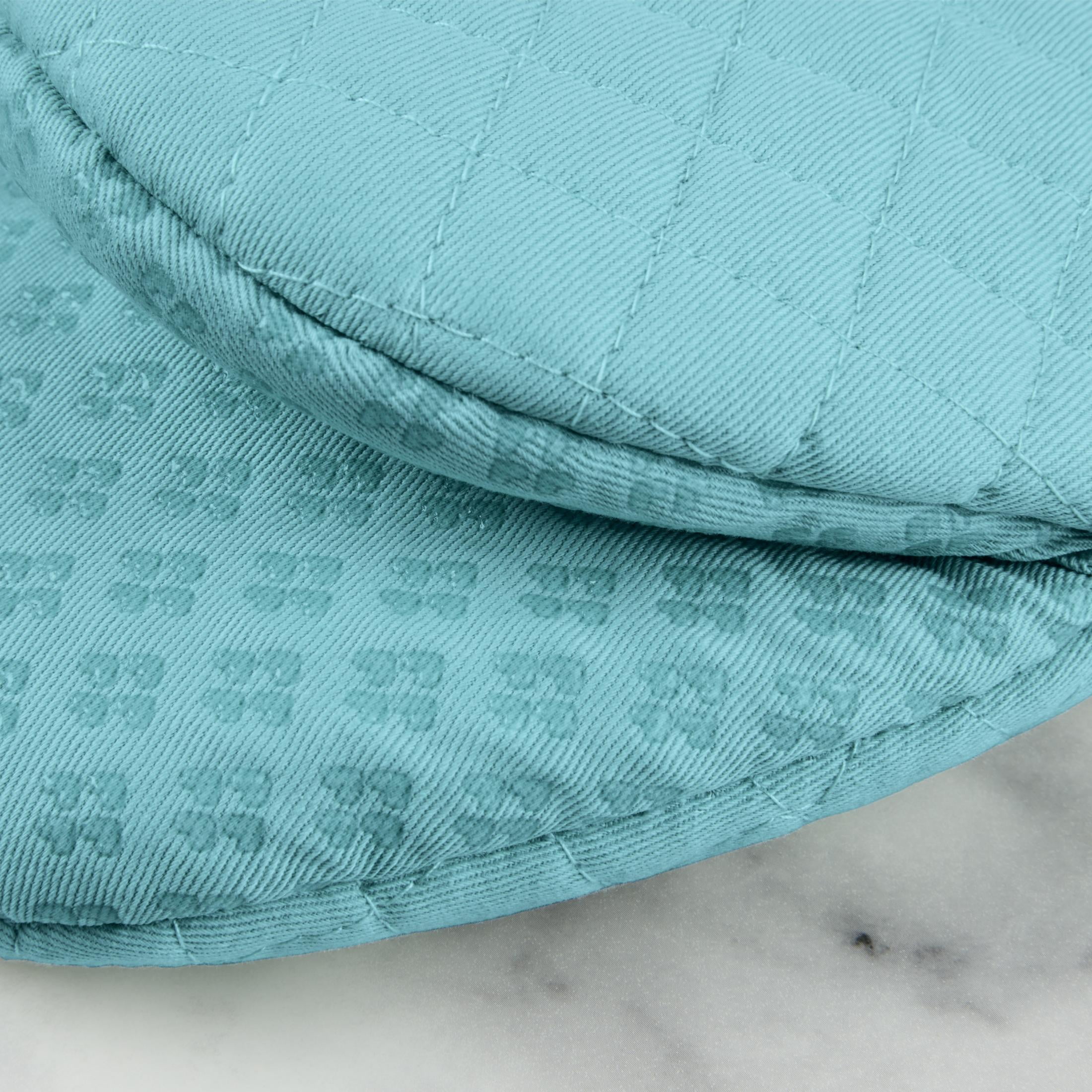 KitchenAid Asteroid Mini Oven Mitt Set, Mineral Water Aqua/White, 5.5"x8", Set of 2