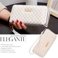 thumbnail image 3 of Cartera Shendy Vendy Monedero Larga De Cuero Lujo Dama Billetera Elegante, 3 of 5