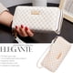 thumbnail image 3 of Cartera Shendy Vendy Monedero Larga De Cuero Lujo Dama Billetera Elegante, 3 of 5