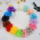 thumbnail image 2 of 20 pinzas para el pelo con flores de gasa para niñas, accesorios para el cabello para bebés y niños pequeños., 2 of 5