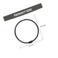 thumbnail image 2 of HINTRMENT 24Pcs Curtain Hook Rings in Black for Smooth Sliding in Household Use, 2 of 7