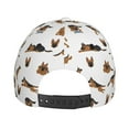 thumbnail image 6 of Kdxio Unisex German Shepherd Dog Pattern Baseball Cap Unisex Washed Classic Adjustable Hat, 6 of 8