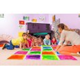 thumbnail image 4 of Crystiles 19.7in X 19.7in (50cm X 50cm) Colorful Liquid Floor Tile Mat for Kids, Blue, 4 of 7